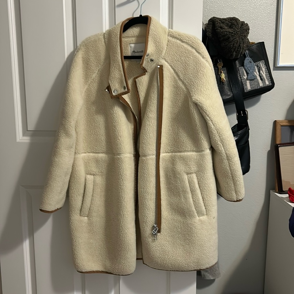 Madewell Sherpa coat